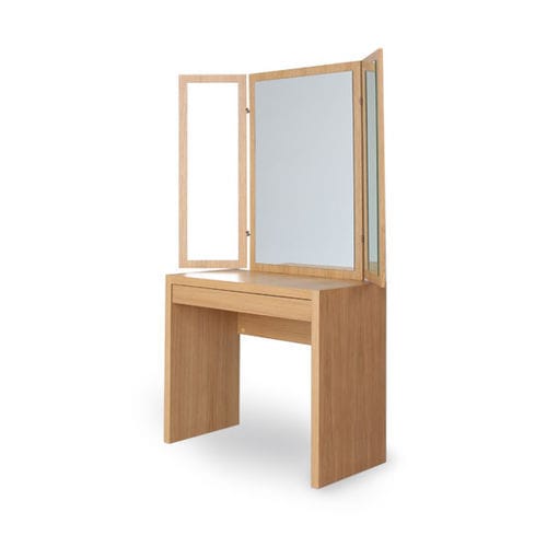 Coiffeuse contemporaine - RIGA  - HEAVENS - en chêne / en noyer / en placage de bois