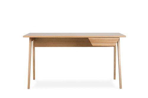 Bureau contemporain - TEO  - HEAVENS - en chêne / en noyer