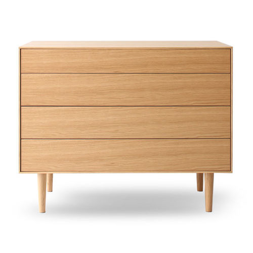 Commode contemporaine - EDEN K1 - HEAVENS - en bois laqué / en chêne / en noyer
