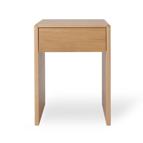 Table de chevet contemporaine - MARTA - HEAVENS - en bois laqué / en chêne / en noyer