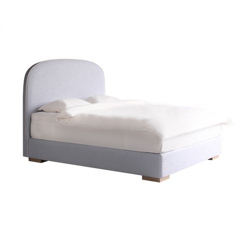 Lit double - OLIVIA CONTINENTAL - HEAVENS - simple / contemporain / tapissé