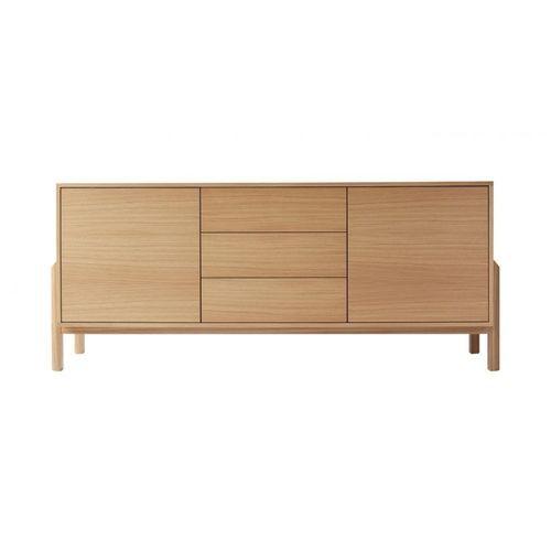 Commode contemporaine - NORA - HEAVENS - en bois laqué / en chêne / en noyer
