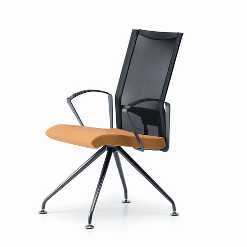 Chaise contemporaine - AVIANET - TALIN SRL - d'intérieur / en chrome / en acier