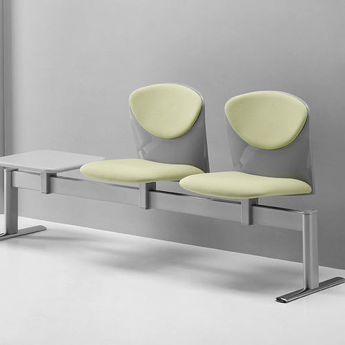 Sièges sur poutre en métal - VULCAN - TALIN SRL - en tissu / 2 places / 3 places