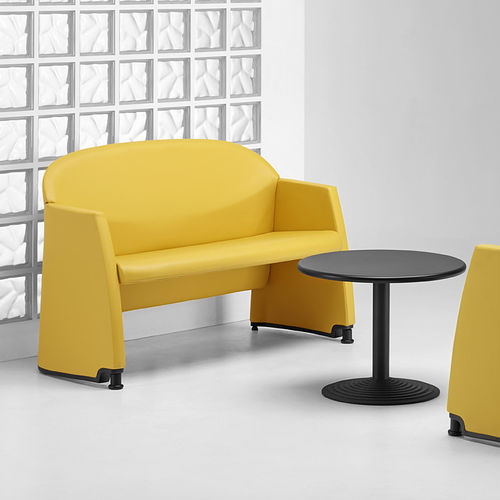 Canapé contemporain - AXI - TALIN SRL - en tissu / en cuir / gris