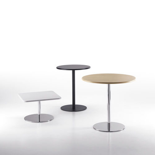 Table bistrot contemporaine - BASIC - TALIN SRL - en hêtre / en MDF / en métal