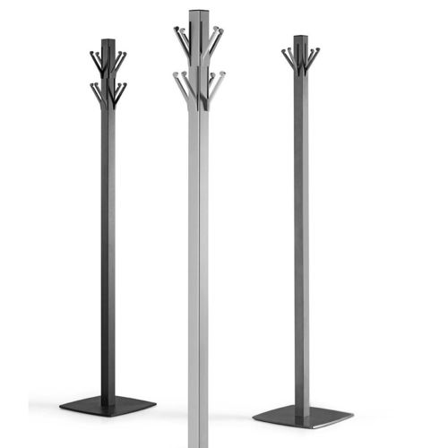 Porte-manteau sur pied - TOTEM - TALIN SRL - contemporain / en métal / blanc