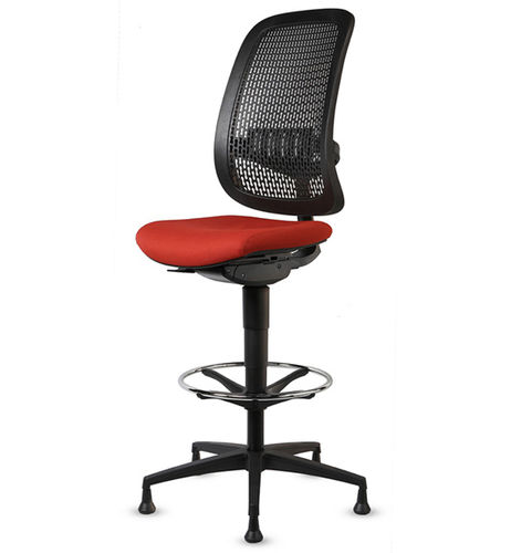 Chaise de travail en aluminium peint - GEA - TALIN SRL - en résille / en nylon / en copolymère