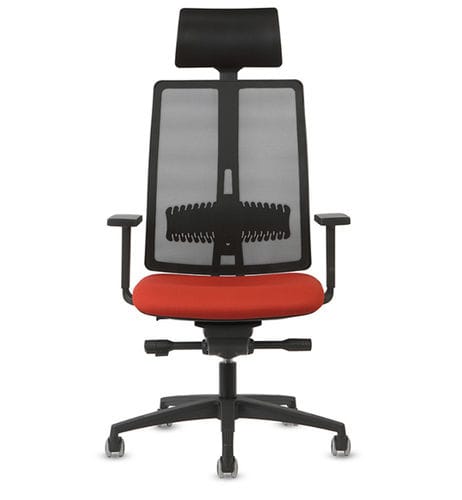 Chaise de bureau contemporaine - HON - TALIN SRL - d'intérieur / en polyuréthane / en cuir