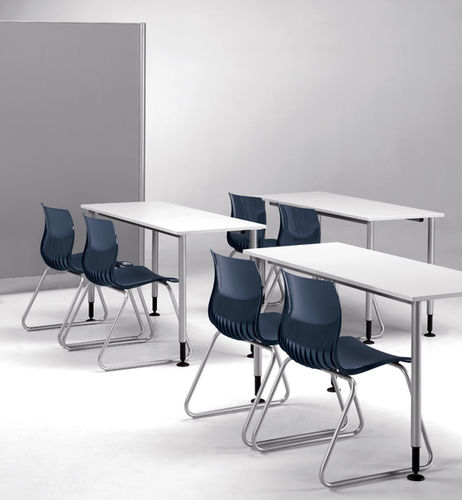 Chaise de restaurant contemporaine - WEBBY - TALIN SRL - d'intérieur / en tissu / en nylon