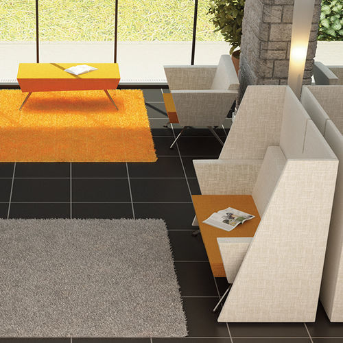 Canapé contemporain - CORNER - TALIN SRL - en tissu / en cuir / tapissé