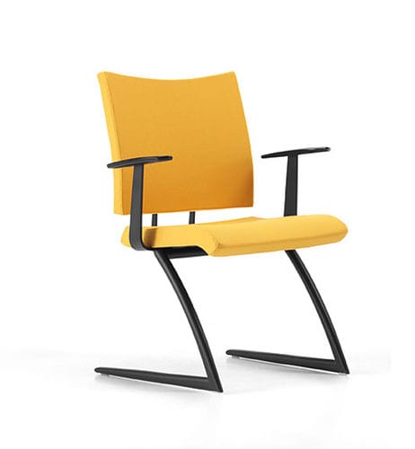 Chaise visiteur contemporaine - AVIAMID - TALIN SRL - d'intérieur / en aluminium / en chrome