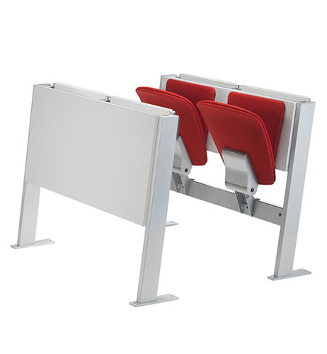 Banc d'école contemporain - VEKTA 135 - TALIN SRL - en mélaminé / en hêtre / en tissu déperlant