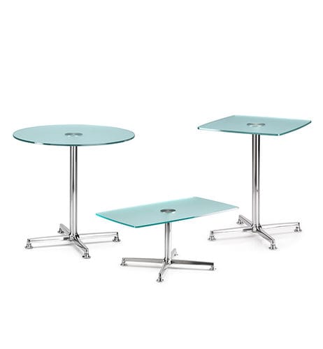 Table bistrot contemporaine - CUROS - TALIN SRL - en hêtre / en MDF / en métal