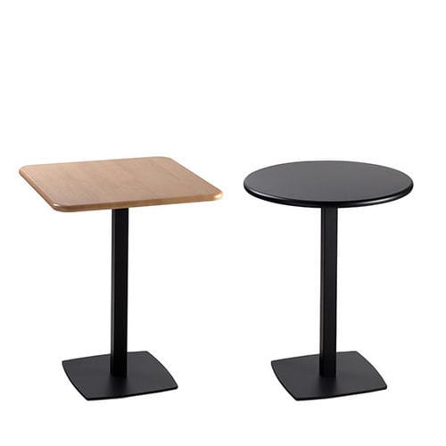 Table bistrot contemporaine - TOTEM - TALIN SRL - en hêtre / en MDF / en métal peint