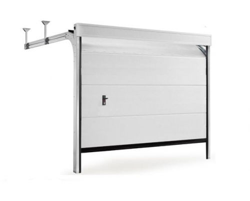 Porte de garage sectionnelle - ONDA 500 - Ballan - en acier galvanisé / automatique