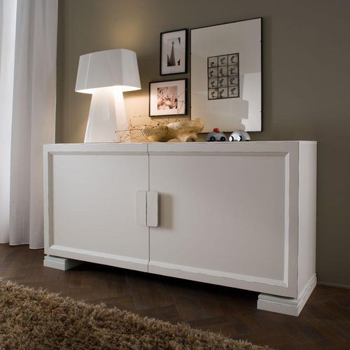 Buffet classique - COMP_111Z - Mobilgam - en bois laqué / en frêne / blanc