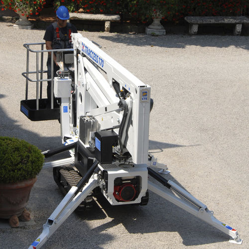 Plateforme aérienne pour chantier - TRACCESS 170  - CTE - automatisée