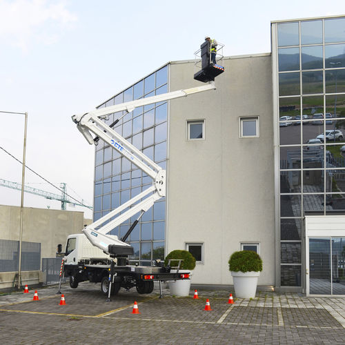 Plateforme aérienne pour chantier - ZED 20.3 H - CTE - d'extérieur / montée sur camion