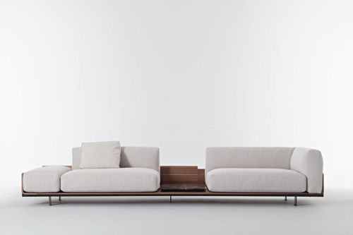 Canapé modulable - POSITANO - Casa Int - contemporain / en tissu / en cuir