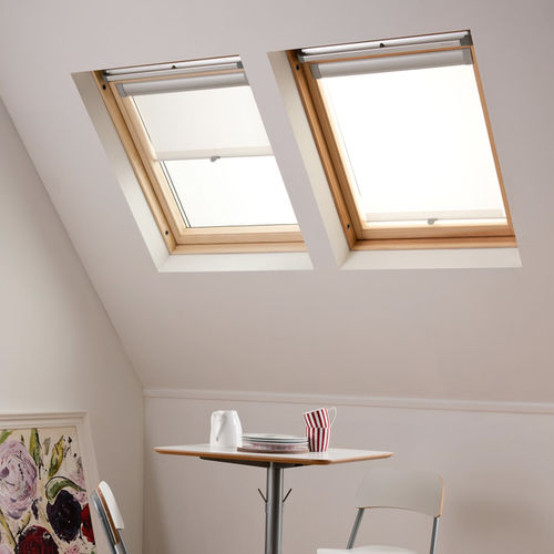 Store enrouleur - PREMIUM ROTO - Bloc Blinds - pour fenêtre de toit / en tissu / occultant