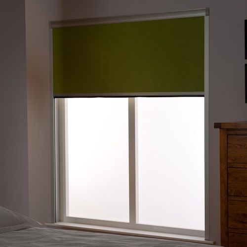 Store enrouleur - BLOCOUT  - Bloc Blinds - pour fenêtre / en tissu / avec actionnement par chaînette