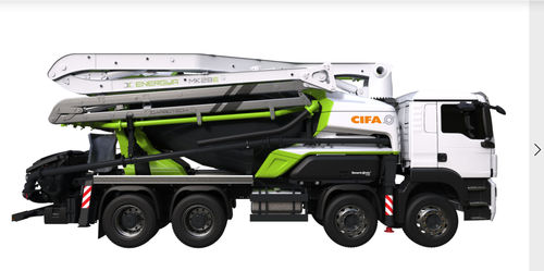 Camion malaxeur diesel - MK28E - CIFA S.p.A - hydraulique / pour le béton / hybride rechargeable