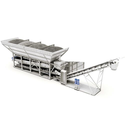 Centrale à béton mobile - FIVETECH DRY 100 - CIFA S.p.A - électrique