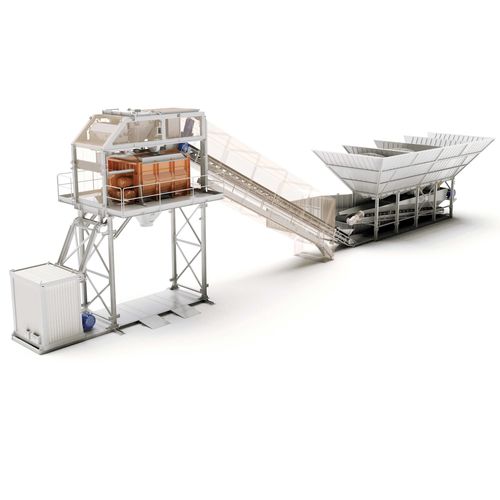 Centrale à béton mobile - FIVETECH3330B - CIFA S.p.A - électrique