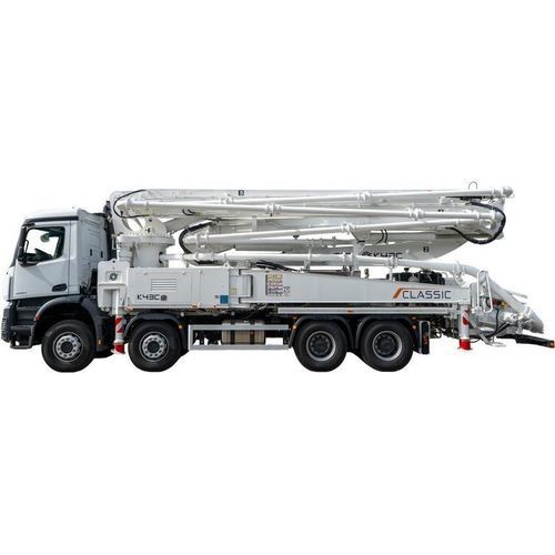 Pompe à béton mobile - K43C - CIFA S.p.A - montée sur camion