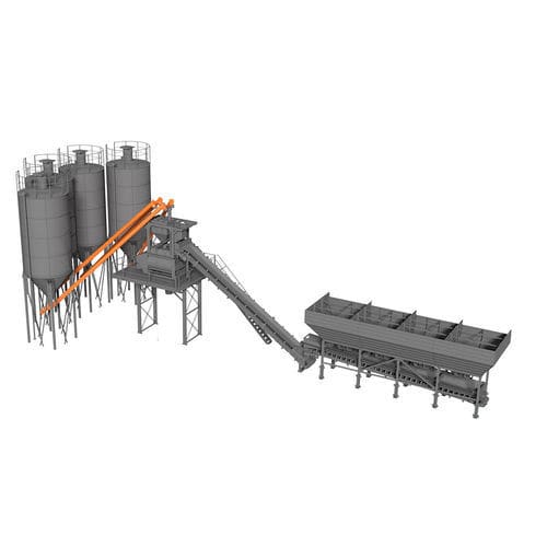 Centrale à béton conteneur - FIVETECH ZIRCON - CIFA S.p.A - semi-mobile