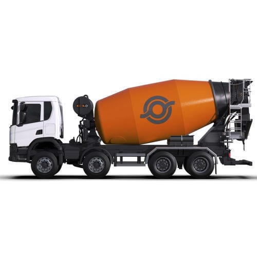 Camion malaxeur diesel - HD SERIES - CIFA S.p.A - pour le béton