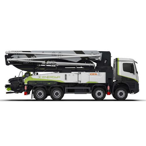 Pompe à béton mobile - K42E - CIFA S.p.A - montée sur camion