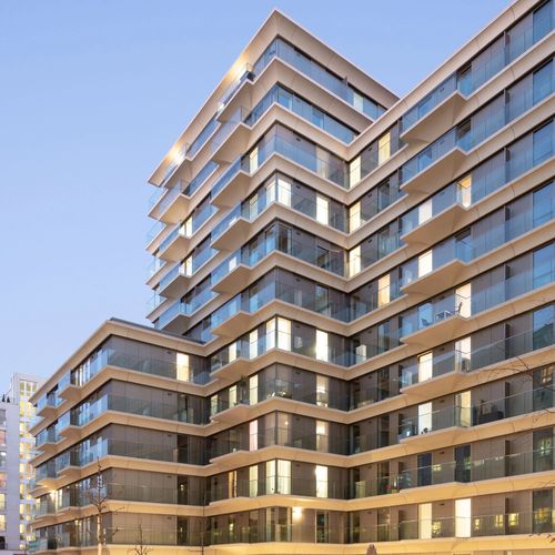Garde-corps en verre - VISIOPLAN - Abel Metallsysteme GmbH & Co. KG - à panneaux en verre / d'extérieur / pour balcon
