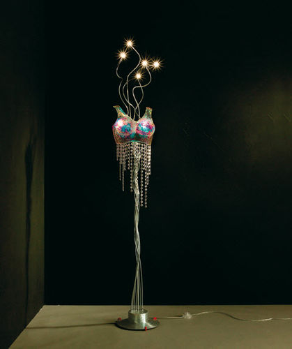 Lampe sur pied - SOTTO IL VESTITO NIENTE - lucifero illuminazione - en métal / en silicone / design original