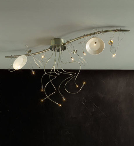 Plafonnier contemporain - LA CENA E PRONTA - lucifero illuminazione - en métal / à LED / résidentiel