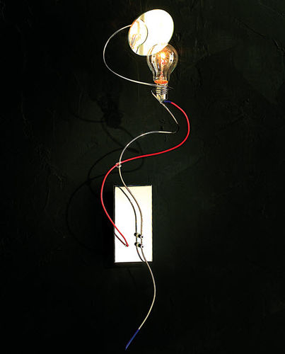 Applique murale design original - NARCISO - lucifero illuminazione - d'intérieur / en laiton / fixe