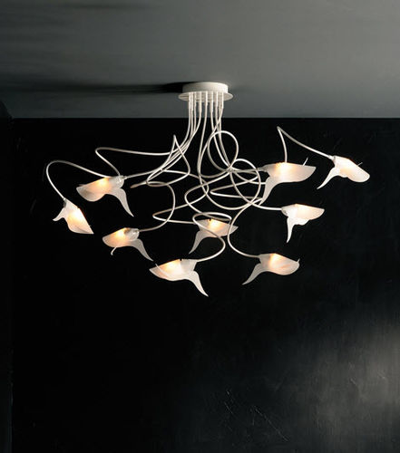 Plafonnier design original - CINCIALLEGRE - lucifero illuminazione - en métal / à LED / professionnel