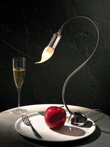 Lampe de table - IL FRUTTO DEL PECCATO - lucifero illuminazione - en laiton / en chrome / en céramique