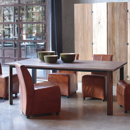 Table à manger contemporaine - MAYA  - Devina Nais - en bois / rectangulaire / résidentielle