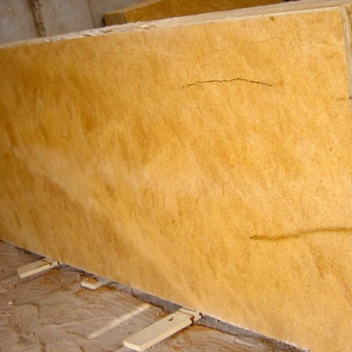 Plaque de pierre en pierre naturelle - SAHARA GOLD - Asian Stones - pour sol / brossée / dorée