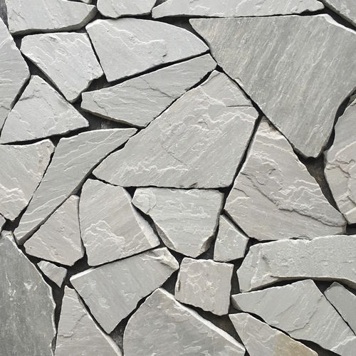 Placage en pierre naturelle - FIELDSTONE : SMOKEY GREY - Asian Stones