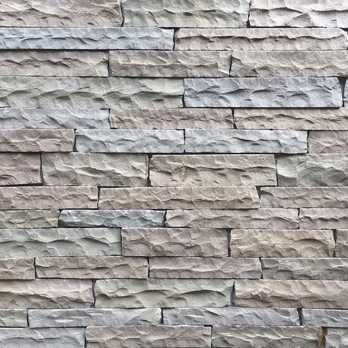 Placage en pierre naturelle - LEDGESTONE : OLIVE BROWN - Asian Stones