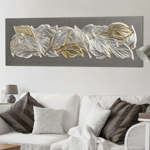 Tableau décoratif en bois - P4630 - PINTDECOR - floral