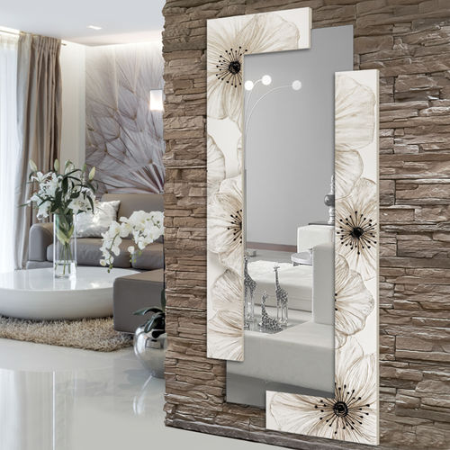 Miroir mural - P4004 - PINTDECOR - contemporain / rectangulaire / en résine