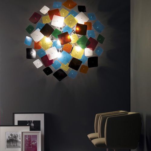 Applique murale design original - KB - Florianlight - d'intérieur / en verre / en métal