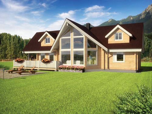 Maison préfabriquée - TUNTURI : 227 - Artic House - écologique / contemporaine / à 2 étages