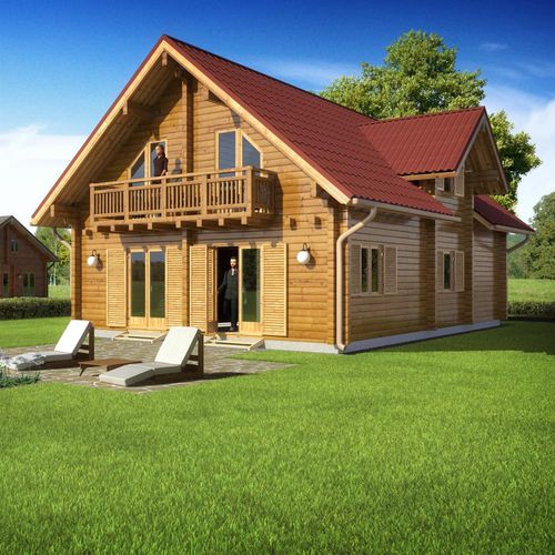 Maison préfabriquée - CHARME - Artic House - écologique / contemporaine / à 2 étages