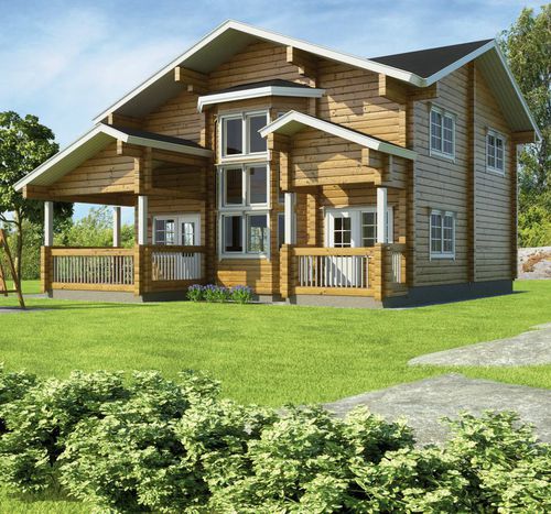 Maison préfabriquée - LUXURY : 189 - Artic House - écologique / contemporaine / à 2 étages