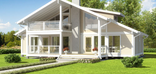 Maison préfabriquée - ARTIC FRAME 263 - Artic House - contemporaine / avec terrasse / de plain-pied